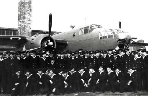 B-25-bemanning en -equipage